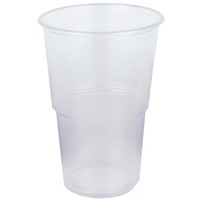 Plastglas Ø95x110mm 30cl klar 50stk