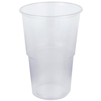 Plastglas Ø95x110mm 30cl klar 50stk