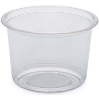Plastbæger 500ml klar 50stk