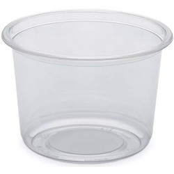 Plastbæger 500ml klar 50stk