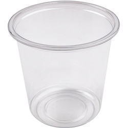 Plastbæger 750ml klar 50stk
