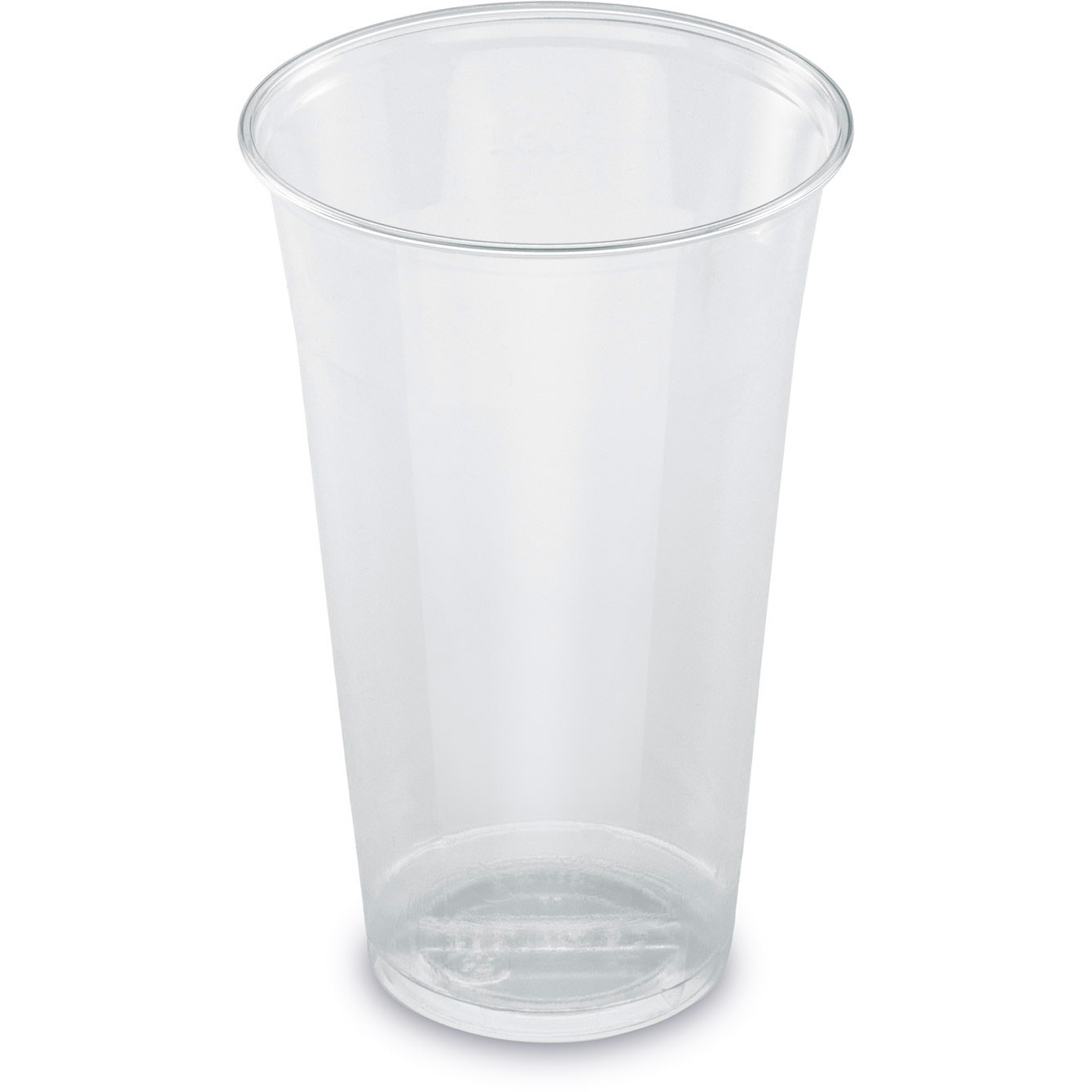 Plastglas Ø95mm 40cl klar 50stk