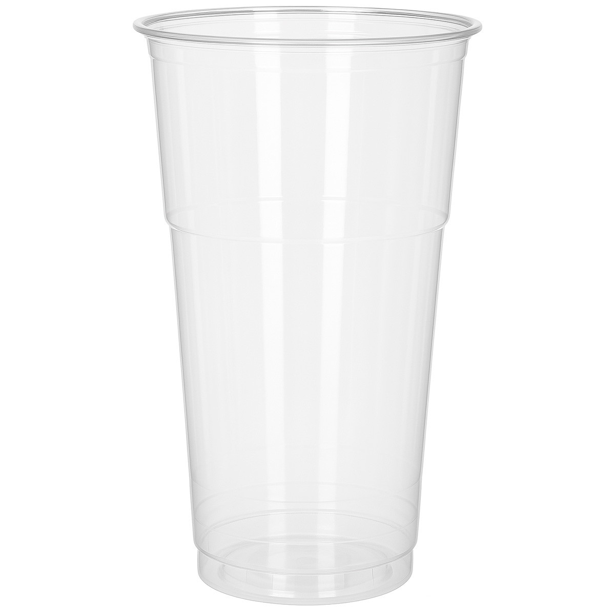 Plastglas Ø95mm 50cl klar 50stk