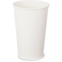 Drikkebæger Ø89x132mm 40cl hvid 50stk