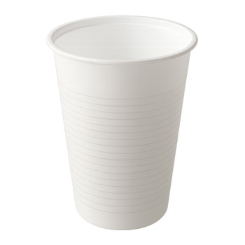 Automatbæger Ø70x92mm 20cl hvid 100stk