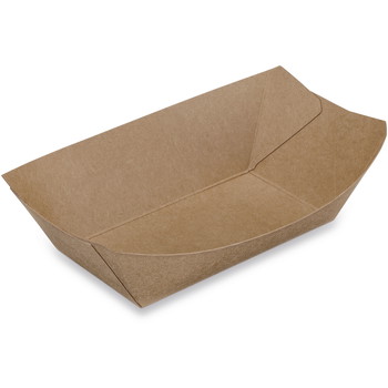 Pommes frites bakke 300ml brun 250stk