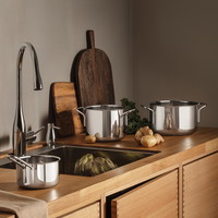 Eva Trio grydesæt Rustfrit stål 1,1+2,2+3,6l