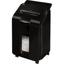 Fellowes AutoMax 100M makulator 4x10mm P4 23L sort