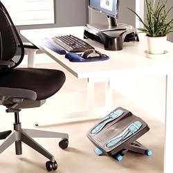 Fellowes Energizer fodstøtte sort