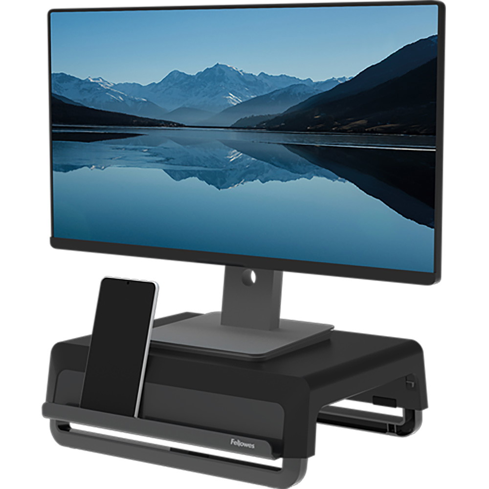 Fellowes Breyta monitorstander sort