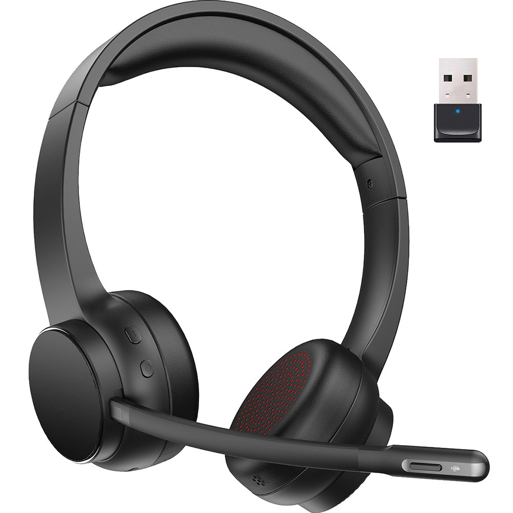 Q-connect trådløs headset m/mikrofon sort