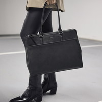 Markberg Juniper Arbejdstaske Sort Zero Waste Leather