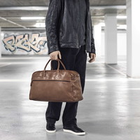 Markberg Theodore Weekendtaske XL Cognac Zero Waste Leather