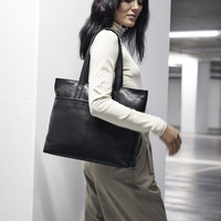 Markberg Molina Shopper Sort Zero Waste Leather