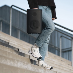 MIIEGO TWISTER XL Højtaler m/Partylys Trådløs Sort