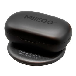 MIIEGO MiiBUDS ACTIVE GO Earbuds med Trådløs Oplader Sort