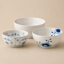 Royal Copenhagen Gifts with History skåle 47/73/110cl 3stk