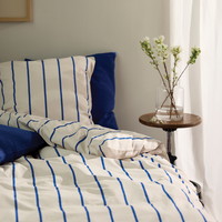 Södahl Echo sengetøj Beige/Blue 140x220cm