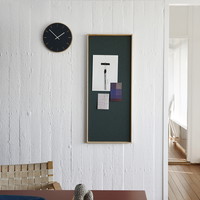 Hemverk RECY Opslagstavle Egetræ Mørkegrøn 100x40 cm