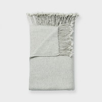 Care By Me Susan plaid Lysegrå 130x180cm