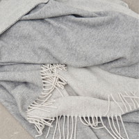 Care By Me Calmness plaid 2 grå toner 130x180cm