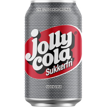Jolly Cola Sukkerfri 33cl