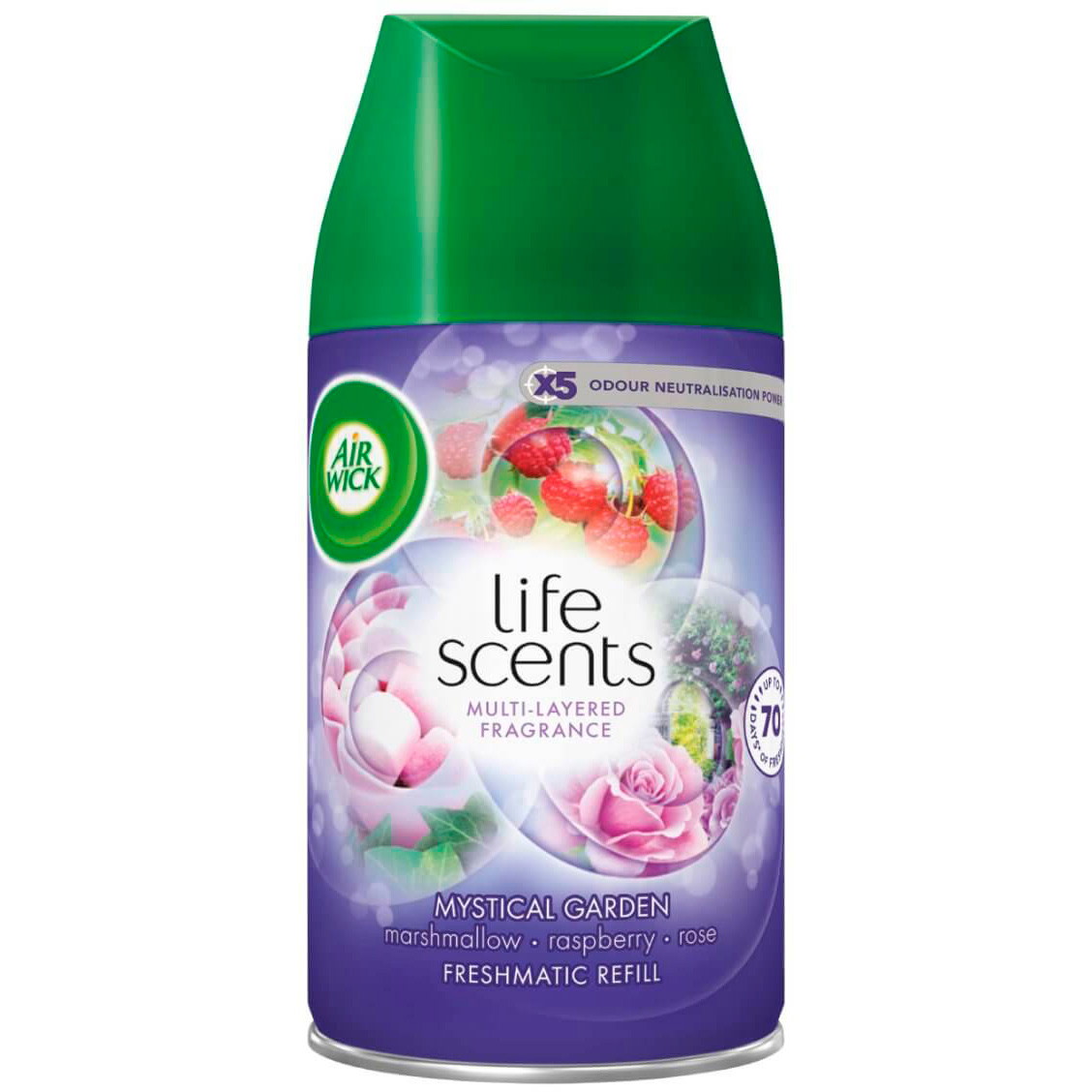 6 x Air Wick Freshmatic Refill Mystical Garden 250ml