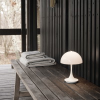 Panthella 160 Portable bordlampe V3 Opal White
