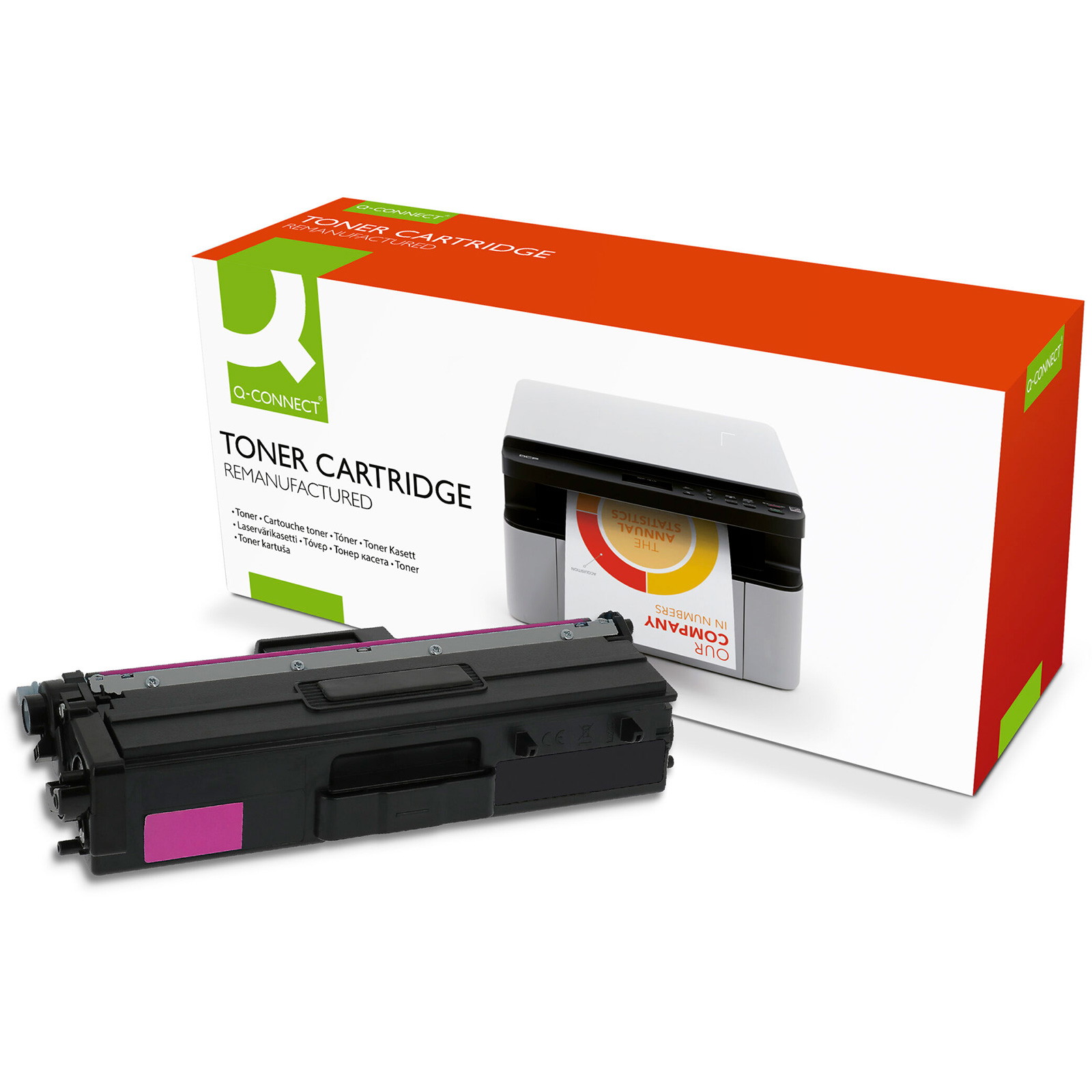 Q-connect TN423M toner magenta 4000ark