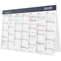Mayland 2026 26058100 moderne bordkalender A5 15x21cm