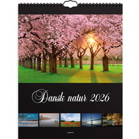Mayland 2026 26066650 dansk natur vægkalender 29,5x39cm