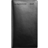 Mayland 2026 26083000 14-dages kalender 17,1x10cm sort