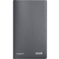 Mayland 2026 26090050 indexkalender 17x9,5cm mørkegrå