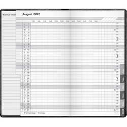 Mayland 2026 26090100 Basic kalender 17,3x9,8cm sort