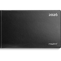 Mayland 2026 26132000 mini bordkalender 9,5x15,3cm sort