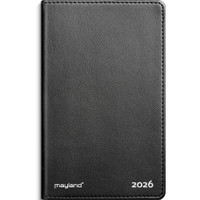 Mayland 2026 26180000 noteringskalender 16,2x10cm sort