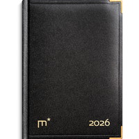 Mayland 2026 26190000 årbog dagkalender 17,7x12,5cm sort