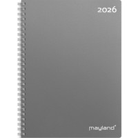 Mayland 2026 26200000 ugekalender A5 mørkegrå