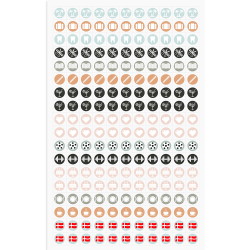 Mayland 2026 26208000 spiralkalender 17,8x14cm sort