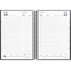 Mayland 2026 26208000 spiralkalender 17,8x14cm sort