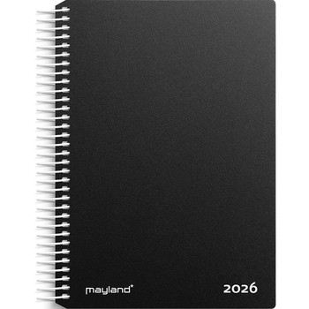 Mayland 2026 26210000 spiralkalender 17,5x13,5cm sort