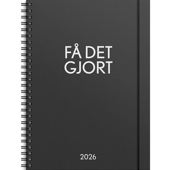 Burde 2026 26227300 Få Det Gjort ugekalender A5 21,5x16cm