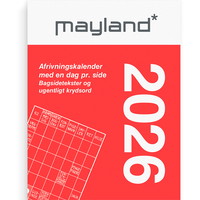 Mayland 2026 26241000 broderikalender 6,4x5 cm