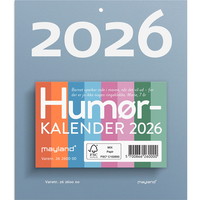 Mayland 2026 26260000 afrivningskalender humør 15,5x13,3cm
