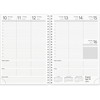 Mayland 2026 26267000 Basic ugekalender A5 21.4x15.7cm grøn