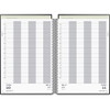 Mayland 2027 27220000 aftalekalender A4, 31,8x23,5cm sort