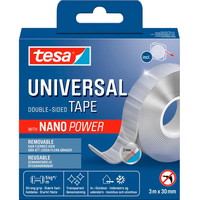 Tesa 55810 Universal dobbeltklæbende nanotape 3mx30mm klar