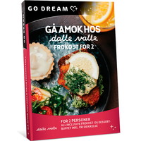 GoDream Gå amok hos Dalle Valle Frokost gavekort