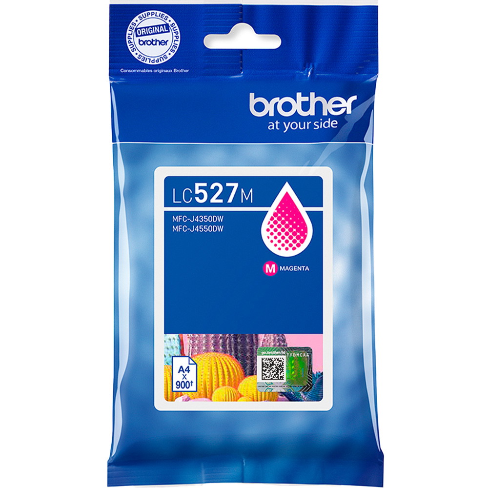 Brother LC527 Magenta blækpatron 900 ark