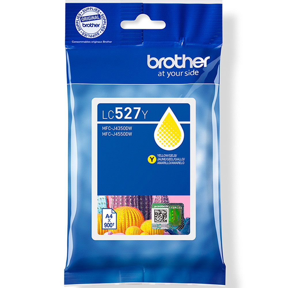 Brother LC527Y Gul blækpatron 900sider